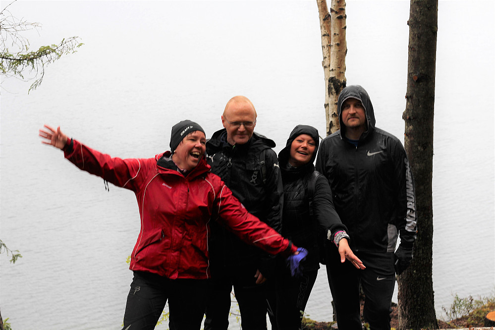 Topshot - Nina, Knut, Linda og Ingve. 