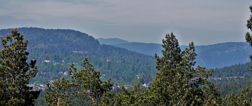 Gruvåsen sett fra Risdalsåsen