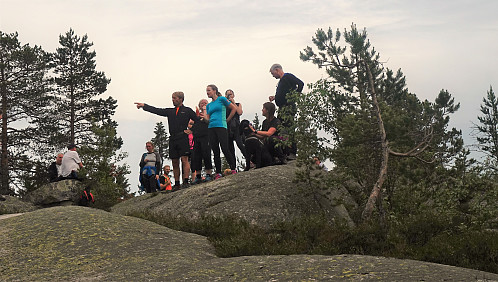 På toppen av Ertekollen
