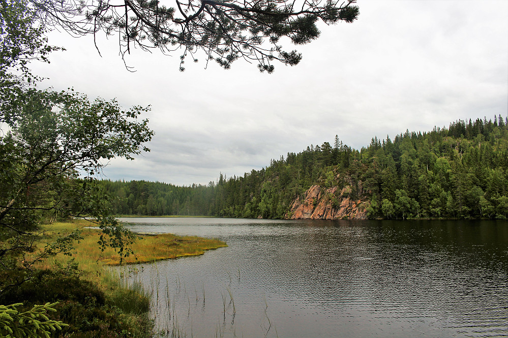 Himmelrikstjern. Her inne skal finnene som bodde i marka hatt sine offerplasser!