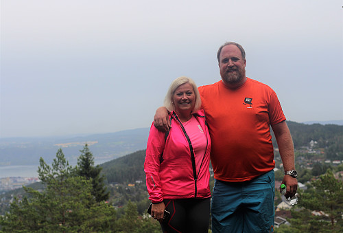 Linda og Lars på Konnerudkollen