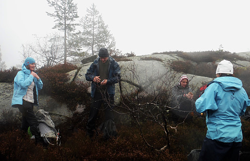 Våt pause på Vestknabben