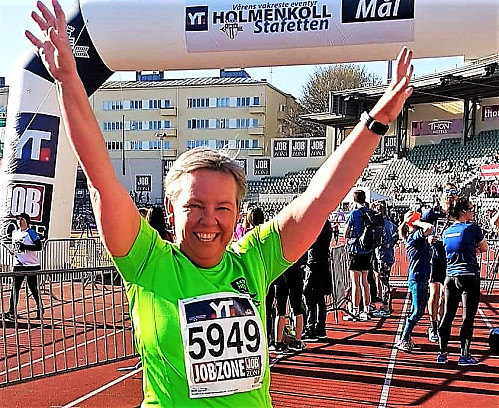 Nina er i mål :)