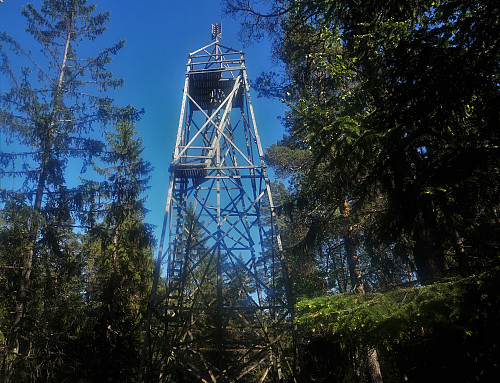 Tårnet på Taraldrudåsen.