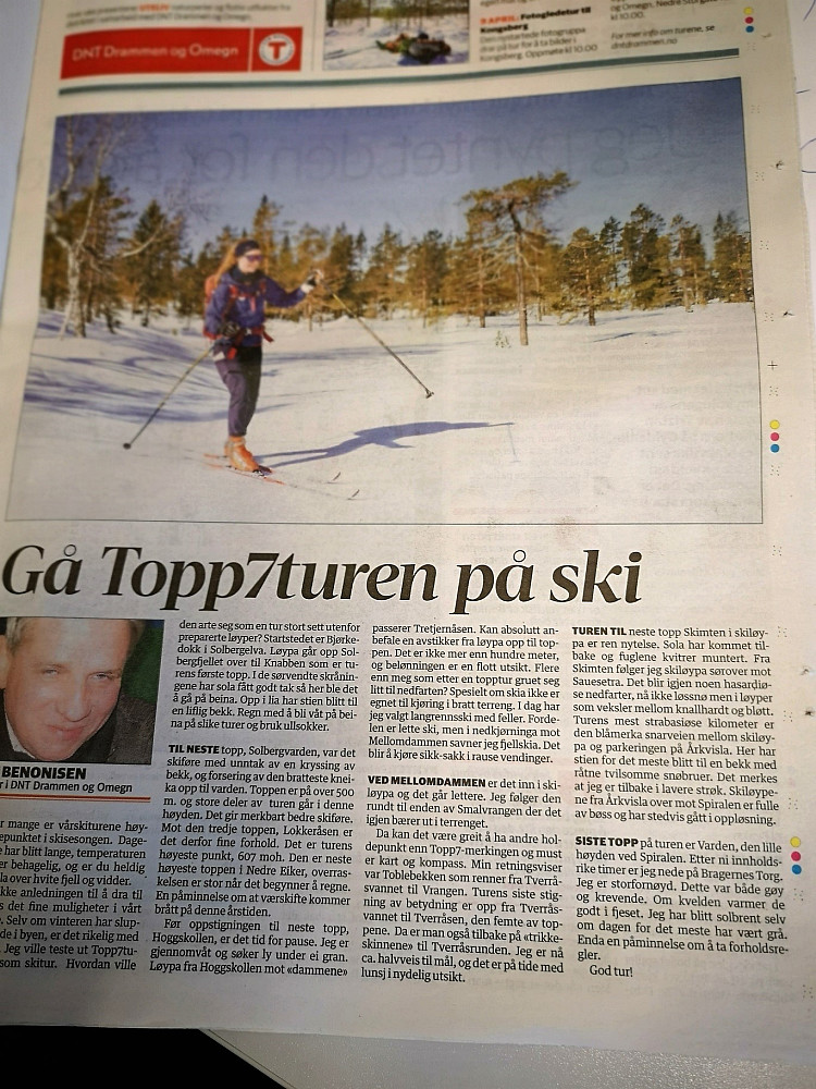 Kom i Drammens Tidene (papir) :)
