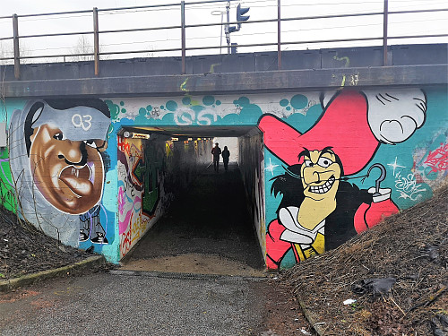 Mye fin street art i byen :)