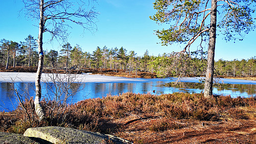 Morgensteming med midterste vannet 