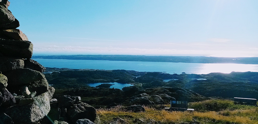 Utsikt fra Boknafjellet