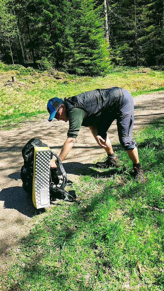 En stiv og støl kar etter 25 km 