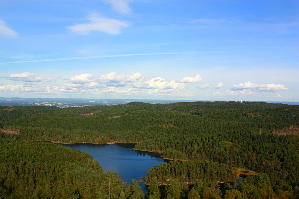 Stikkvannskollen - mot øst, mot Stikkvannet