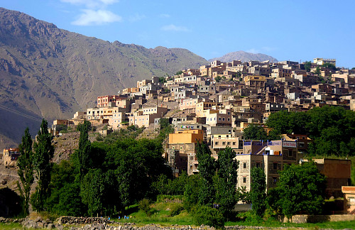 Berber-landsbyen Imelil