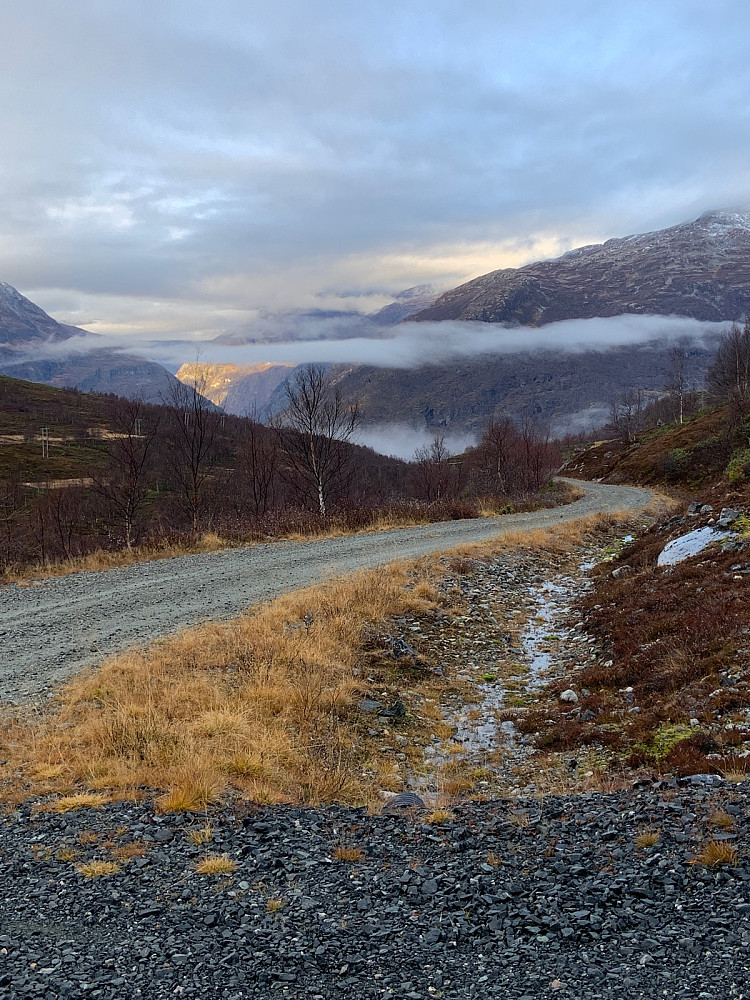 Såg flott ut da eg starta. �