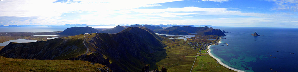 Sørover frå Røyken (468 moh.)