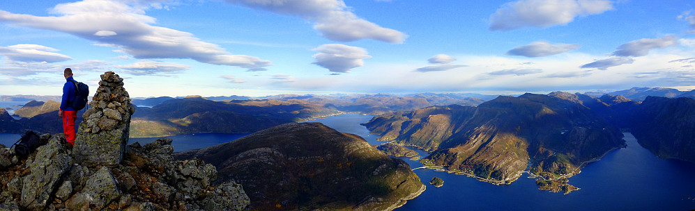Austover frå Hornelen (860 moh.)