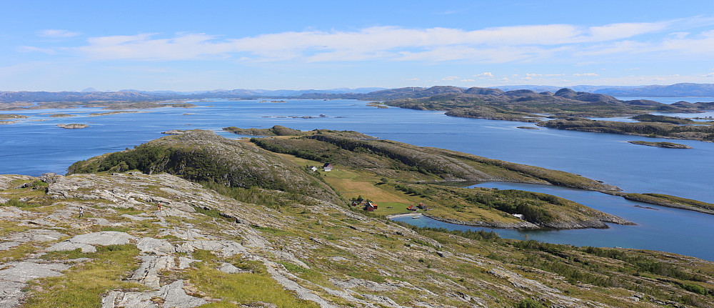 Flott og varm sommerdag på Tviberg