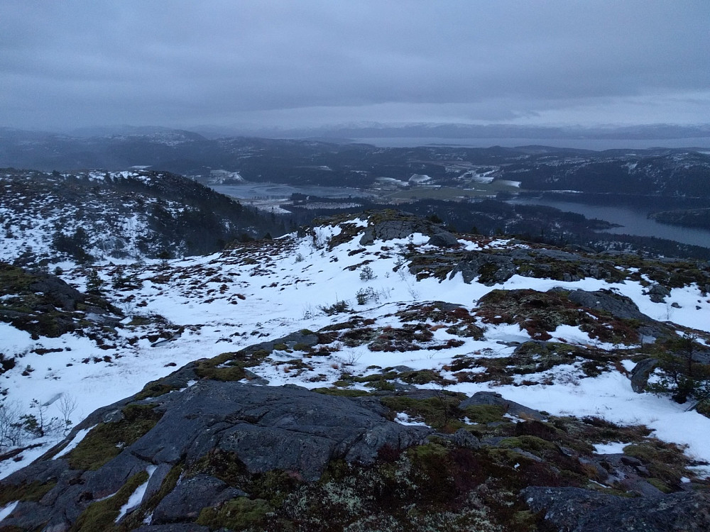 Utsikt fra Malenatuva i retning Kolvereid