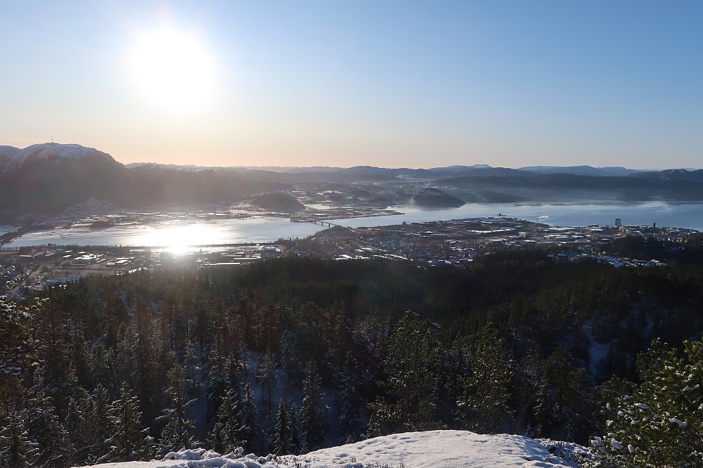 Panoramautsikt mot Namsos