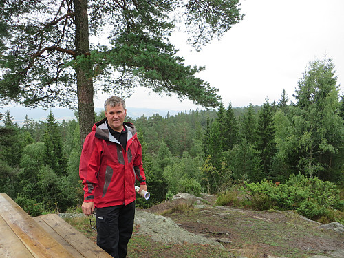 Jan-Erik på toppunktet