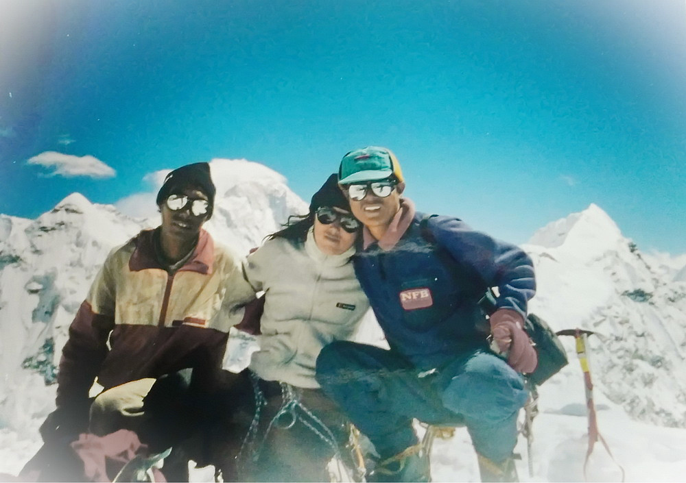 Summit of Imja Tse