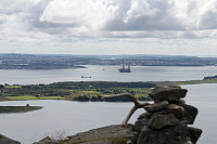 Toppen med Stavanger i bakgrunnen