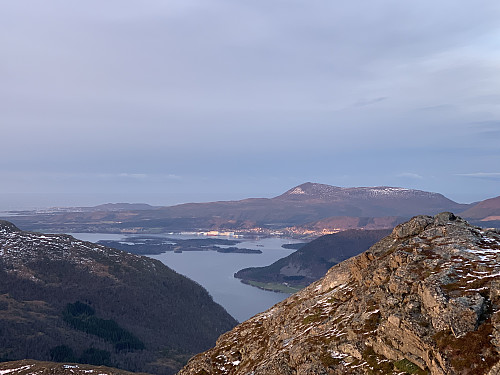 Bilde mot Elnesvågen