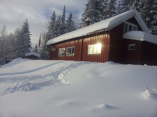 Strålende ved Solbakken i dag