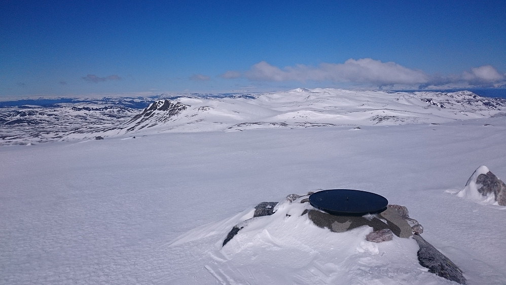 Utsikten fra Høgevarde mot bl.a. Gråfjell 