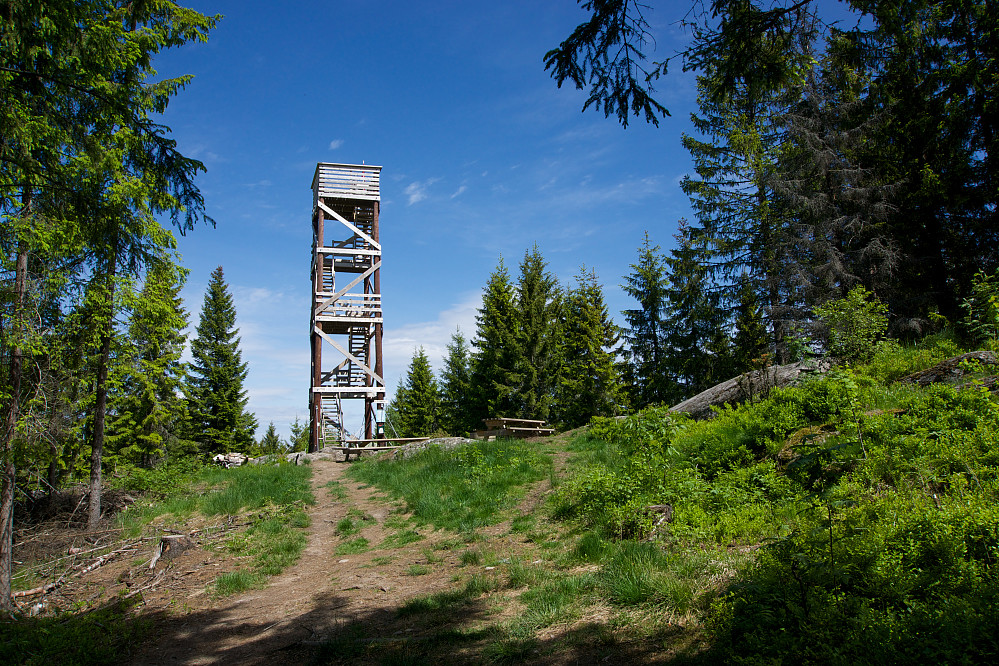 Tårnet på Hasleråsen i Eidsvoll