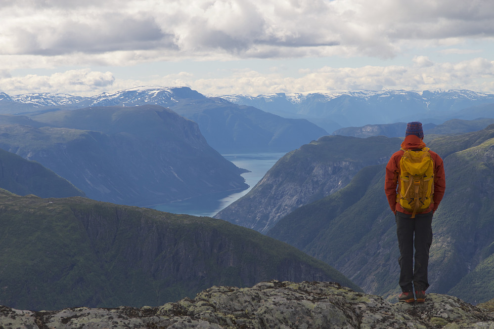 Utsikt mot Årdalsfjorden
