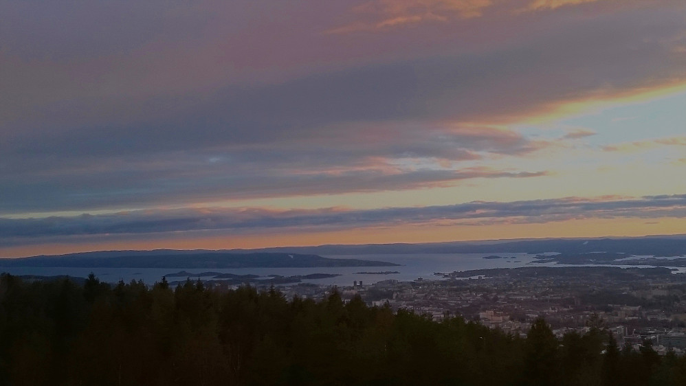 Utsikt over Oslo fra Grefsenkollen