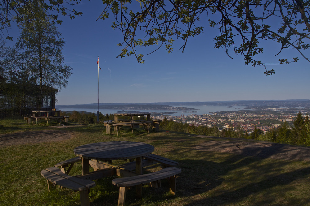 Fra Grefsenkollen mot Oslo