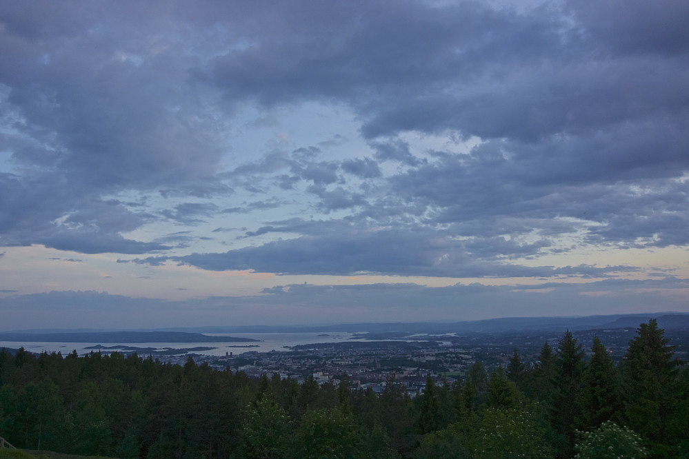 Utsikt over Oslo fra Grefsenkollen