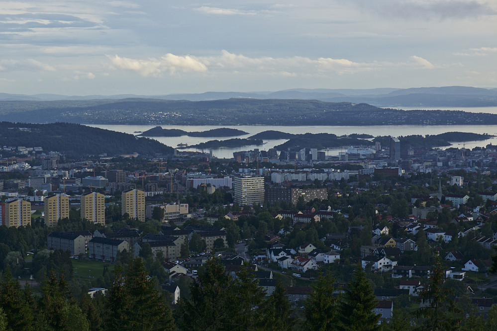 Utsikt fra Grefsenåsen
