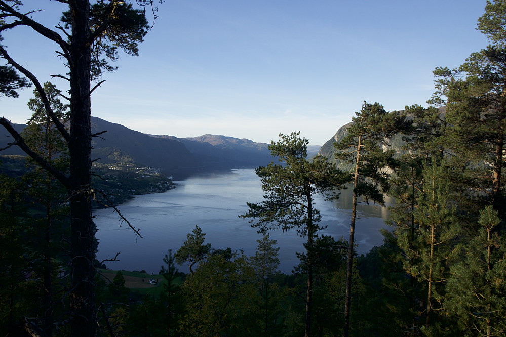 Utsikt fra Veten i Stranda