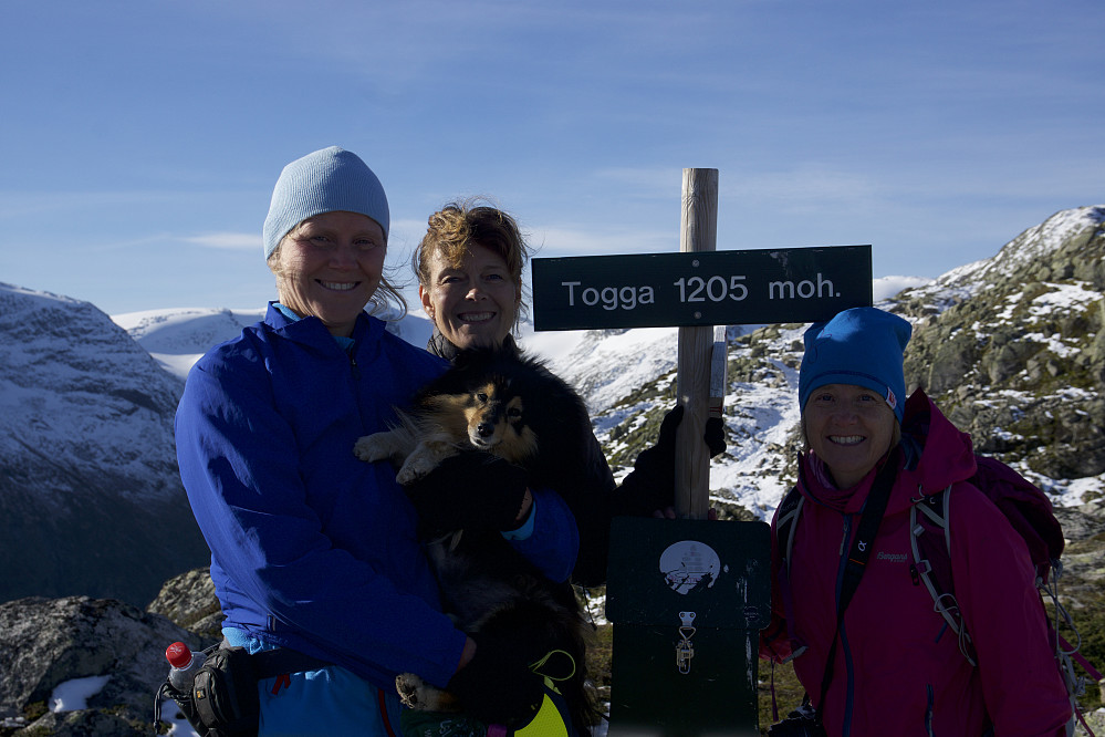 Fra toppunktet på Togga