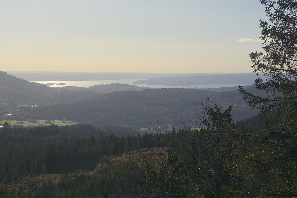 Utsikt fra Moliksåsen mot Oslofjorden
