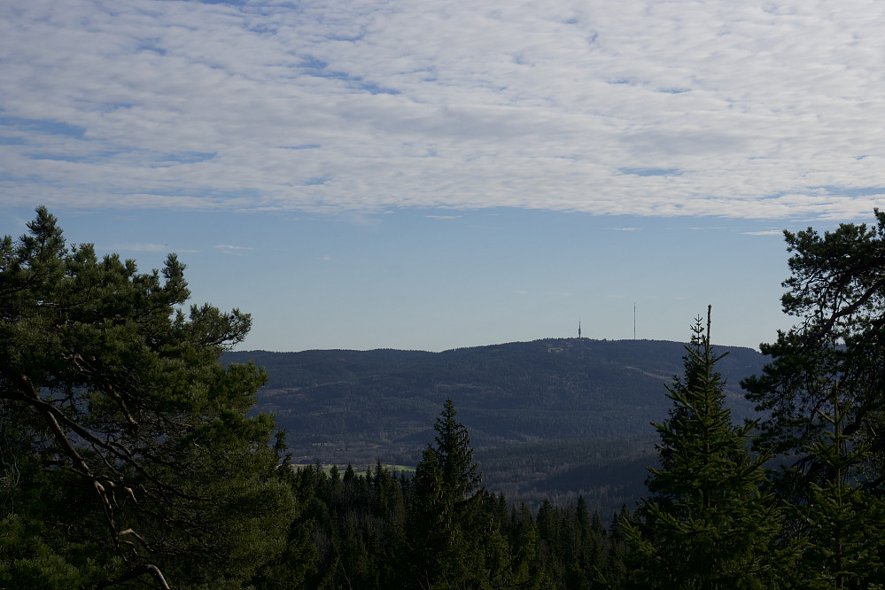 Tryvann sett fra Søndre Otertjernåsen