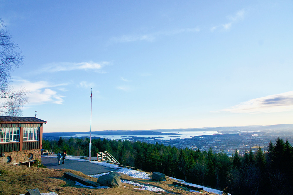 Utsikt fra Grefsenkollen mot bl.a. Oslofjorden