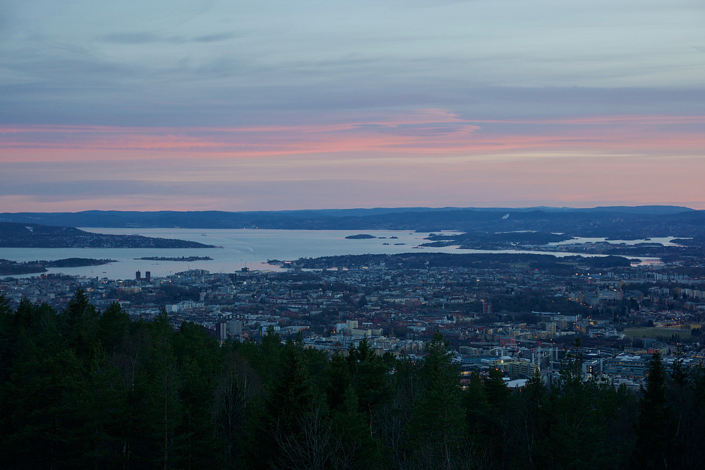 Utsikt fra Grefsenkollen
