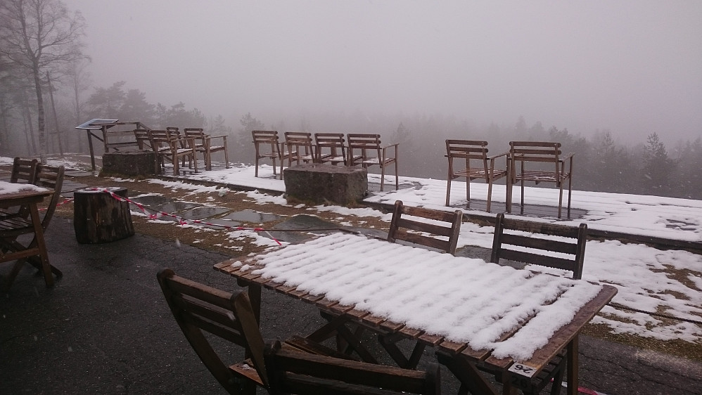 Nysnø på Grefsenkollen
