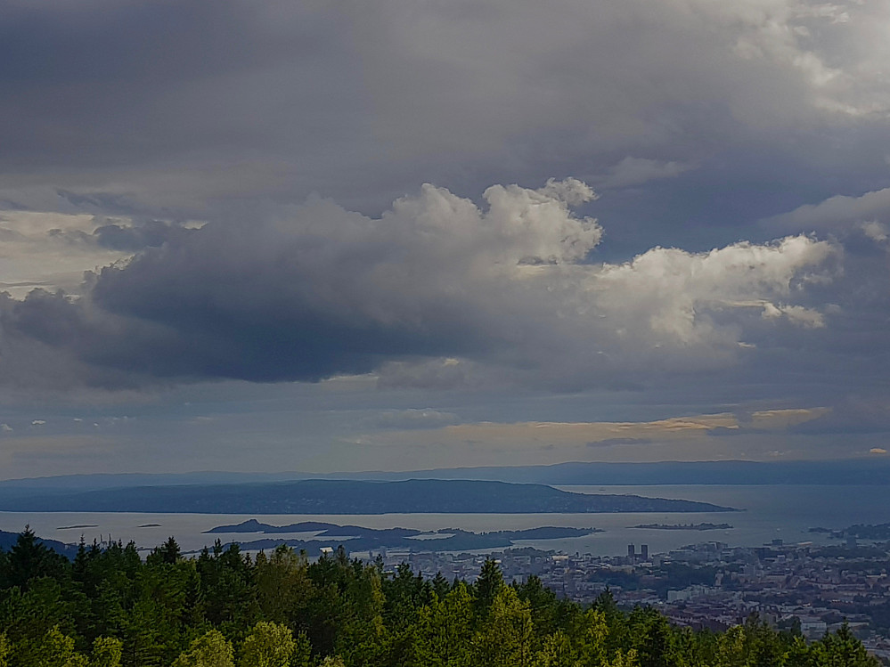 Utsikt fra Grefsenkollen
