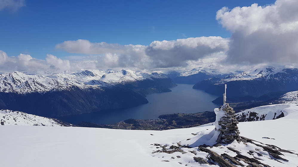 Fra Roaldshornet mot Stranda og Storfjorden