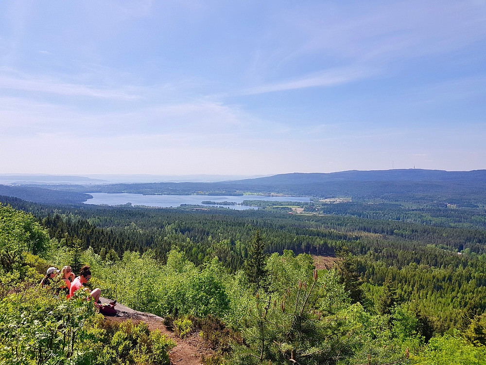 Utsikt fra Barlindåsen utsiktspunkt