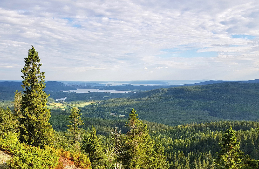 Maridalen sett fra Gaupekollen utsiktspunkt