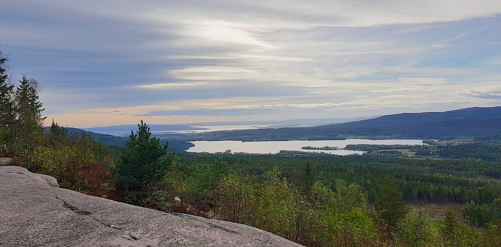 Maridalsvannet sett fra Barlindåsen utsiktspunkt