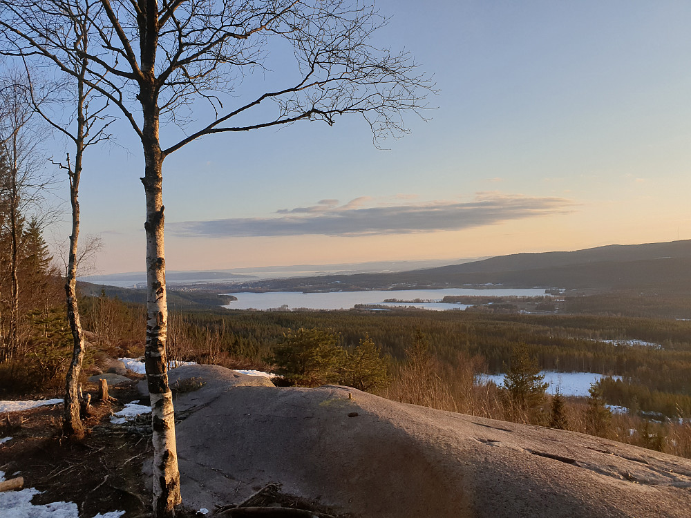 Maridalsvannet sett fra Barlindåsen utsiktspunkt