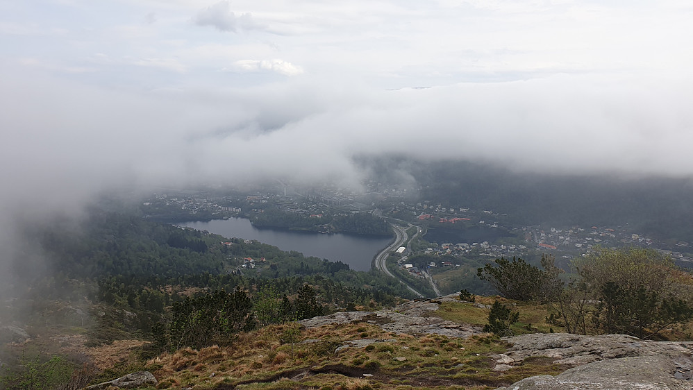 Utsikt mot Gravdalsvatnet