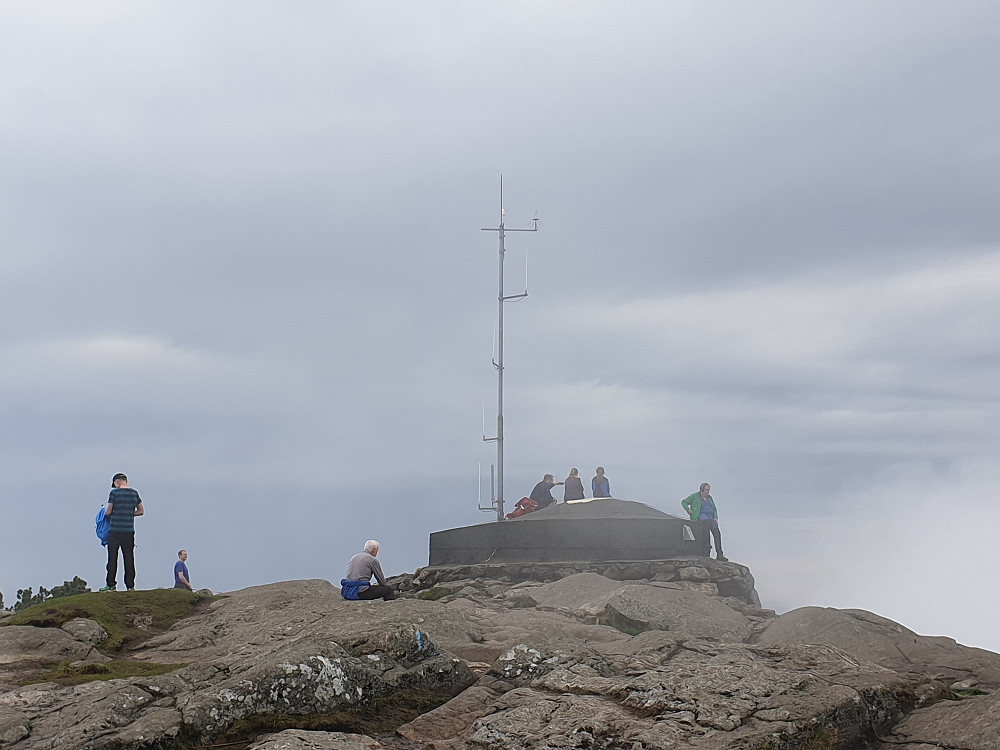 Toppunktet på Lyderhorn