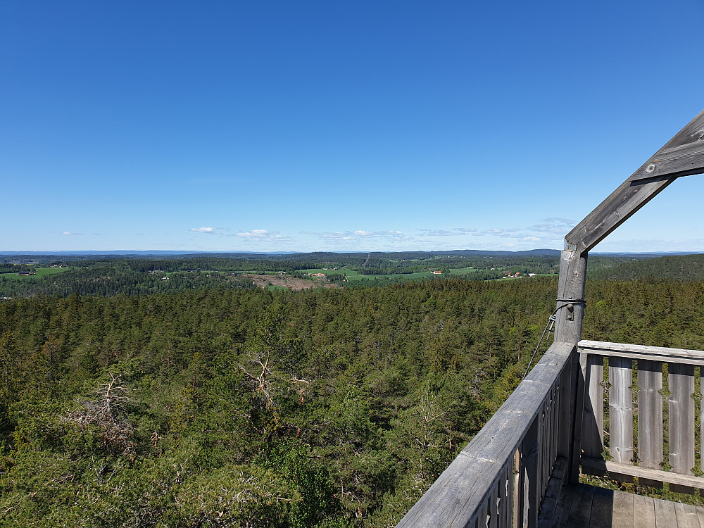 Utsikt fra tårnet