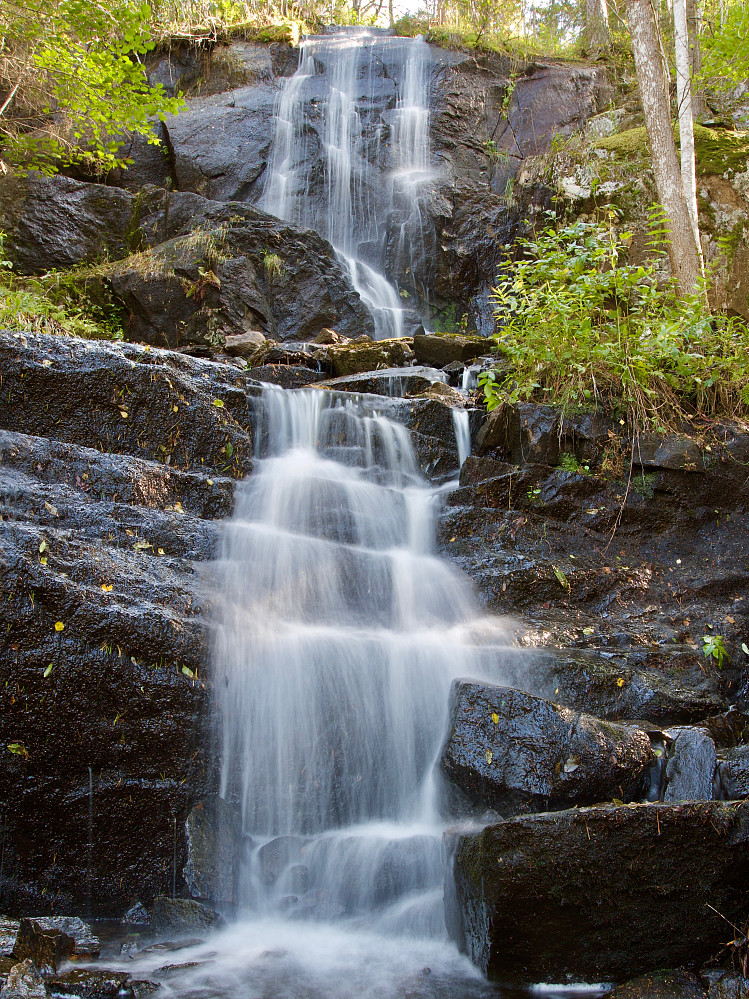 "Den hvite foss" ved Sarabråten